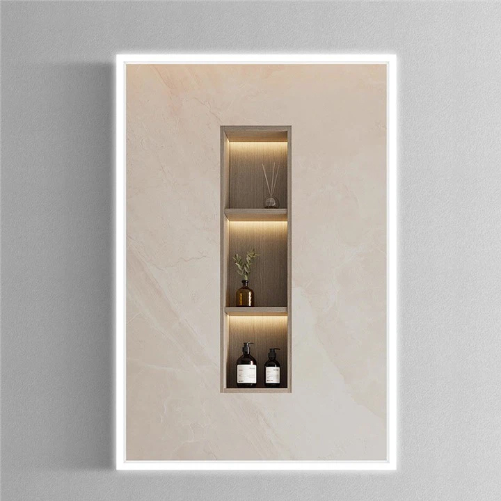 Dimmable Lighted Bathroom Mirror