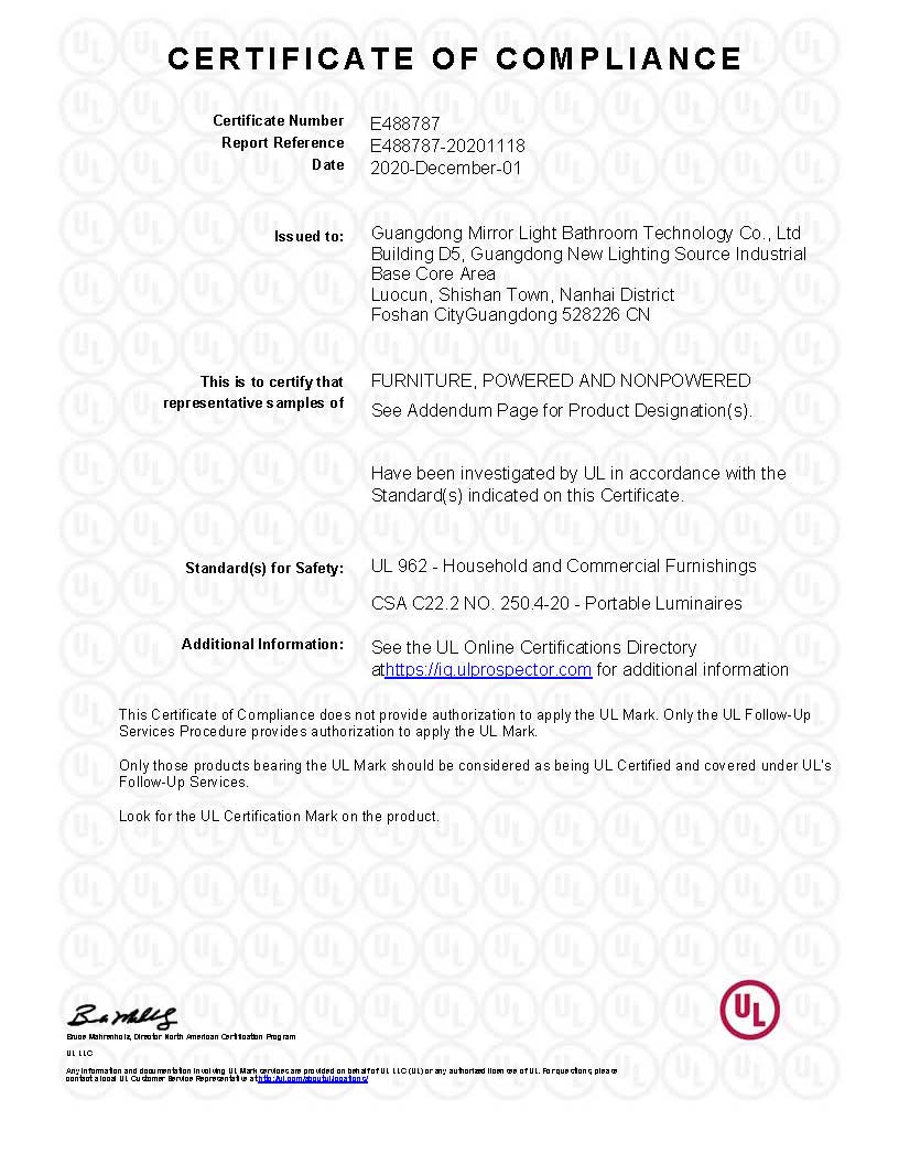 UL for Hollywood Mirror E488787-20201118-CertificateofCompliance.jpg