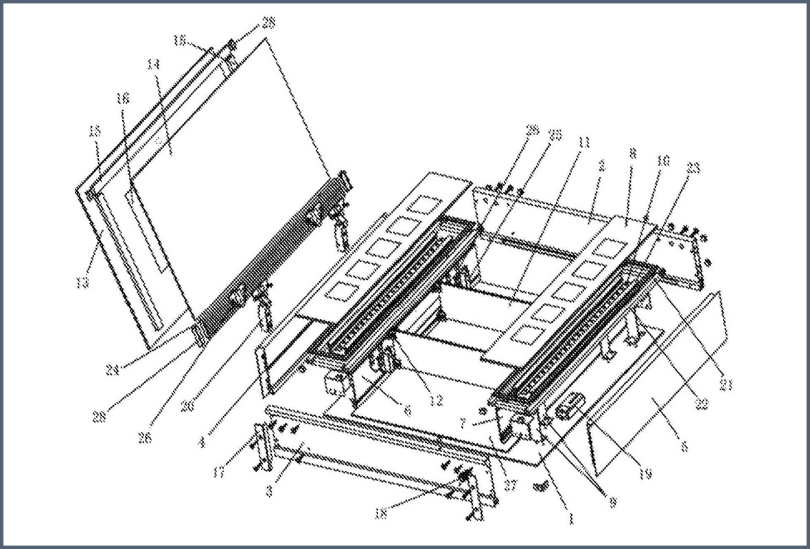 United States Patent Mirrored Storage Cabinet