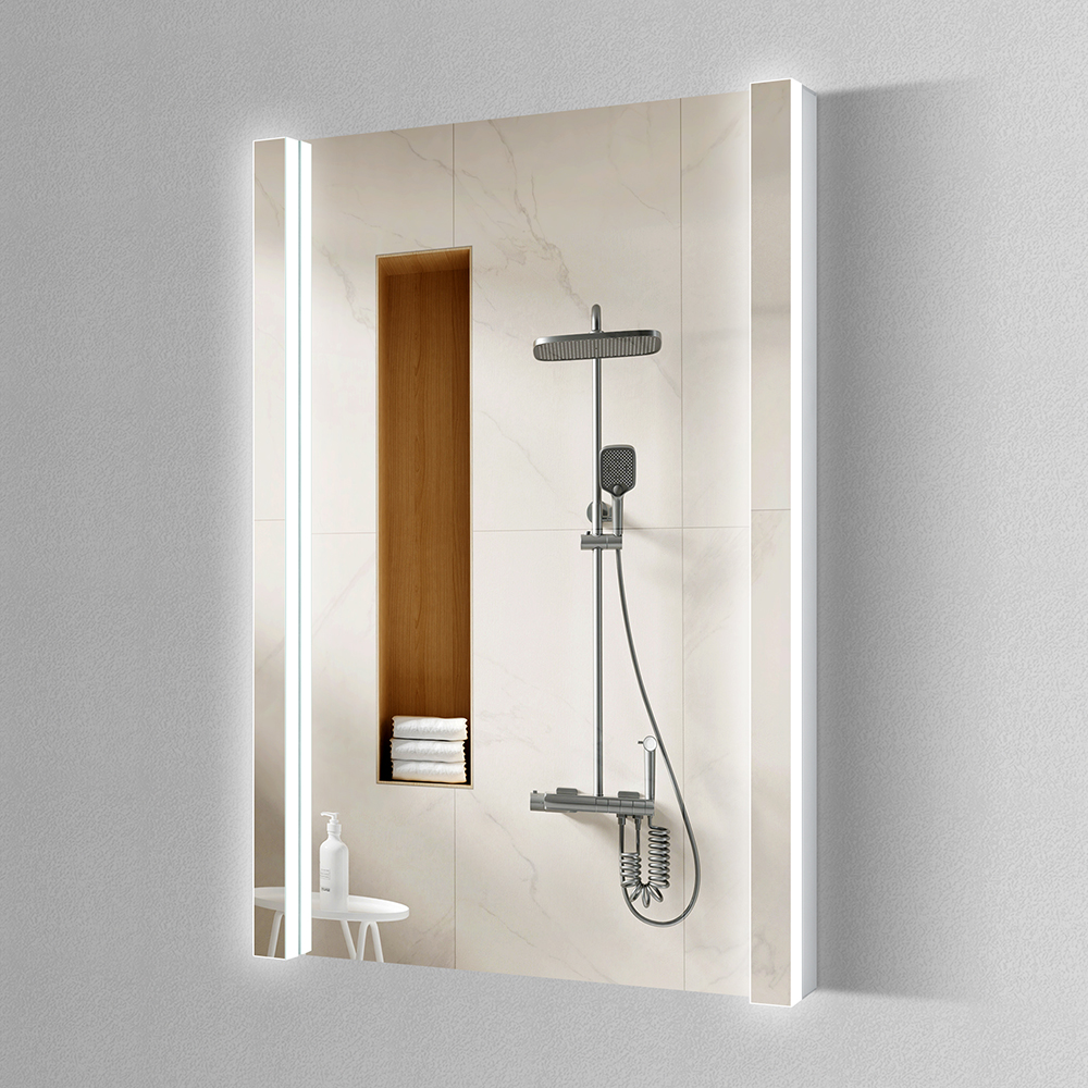 Frameless Lighted Vanity Mirror