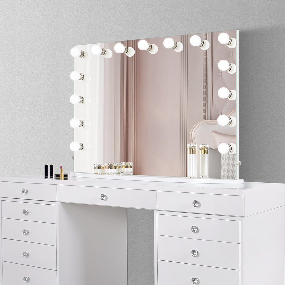 Lighted Hollywood Mirror