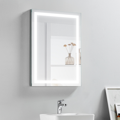 Illuminated Rectangular Bathroom Mirror