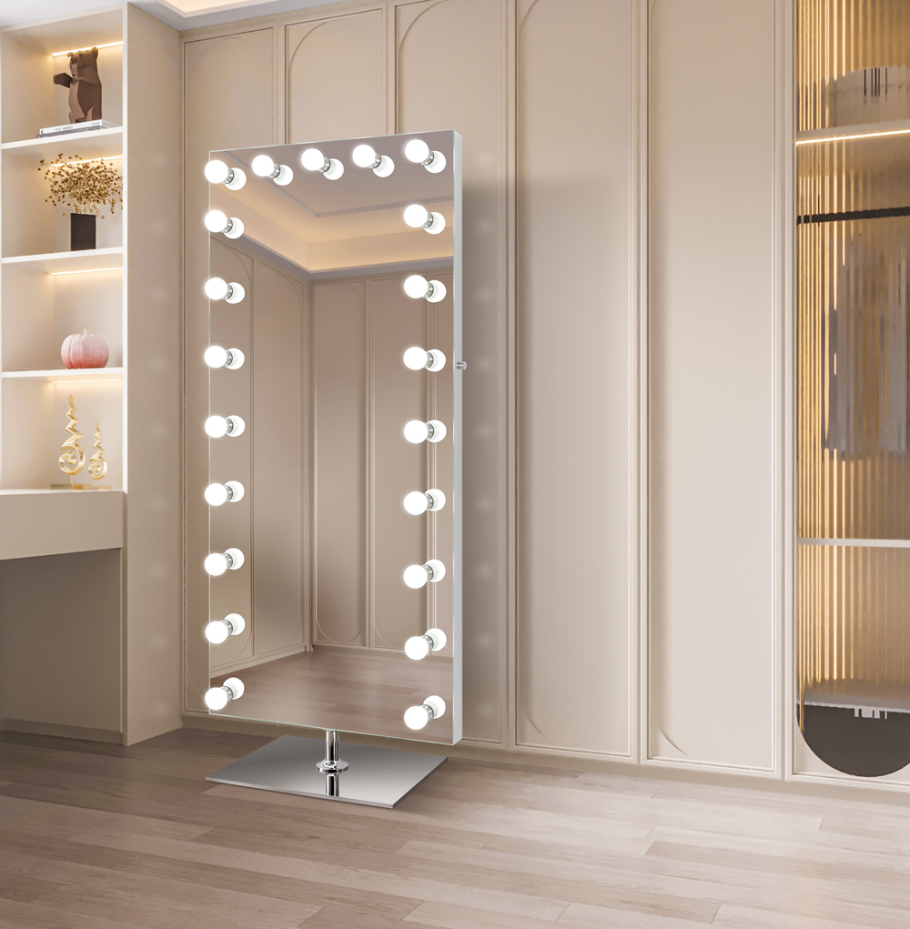 Lighted Vanity Mirror - Hollywood style makeup Full Length Mirrors