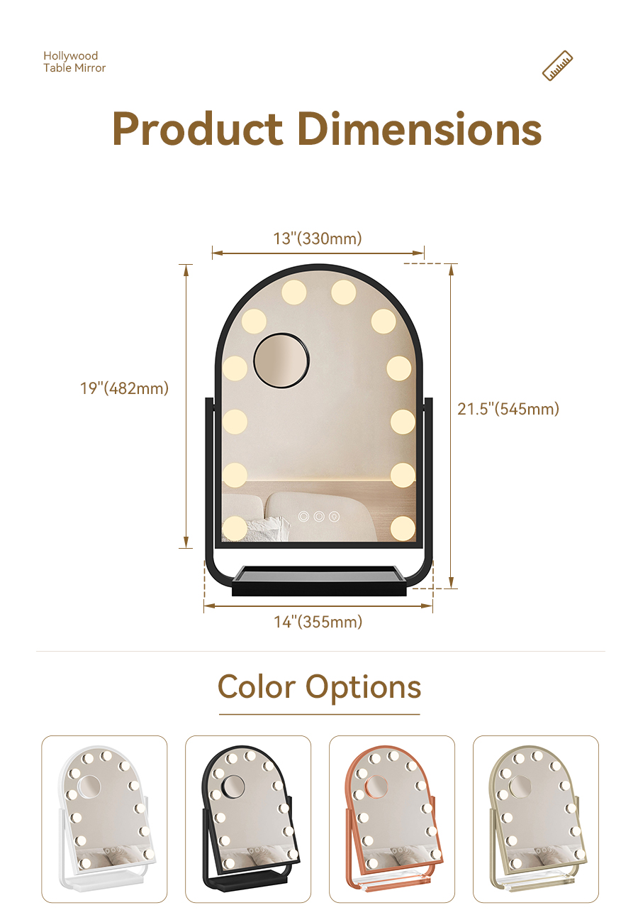 Illuminated Cosmetic Mirror