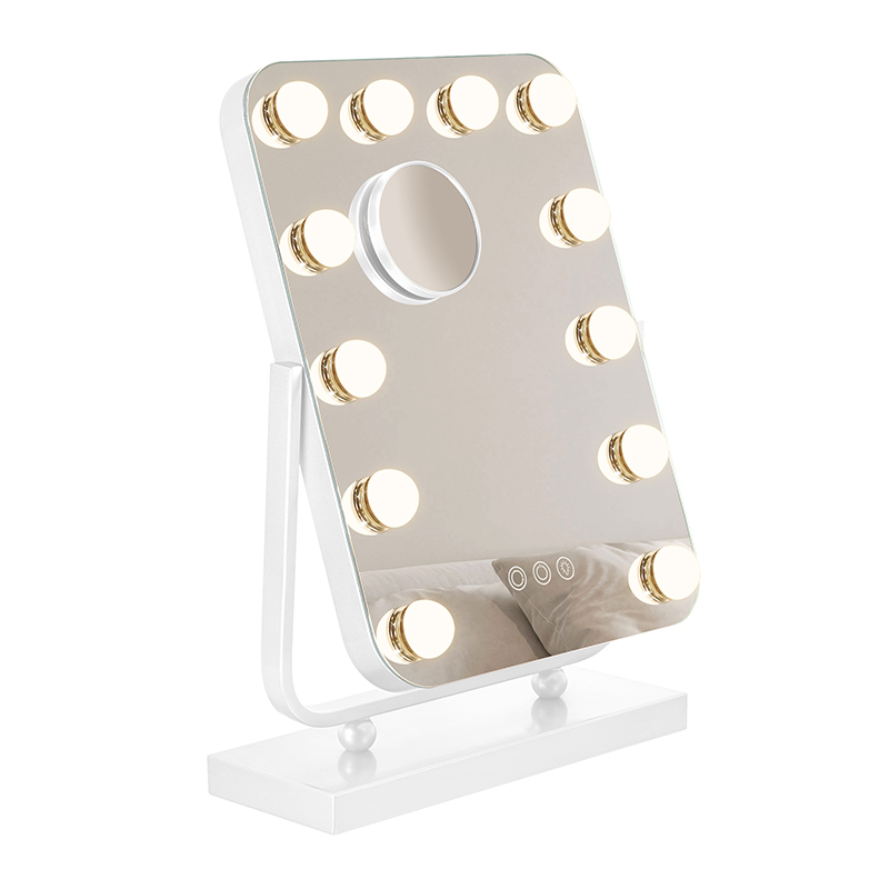 Hollywood Table Mirror with Led Light