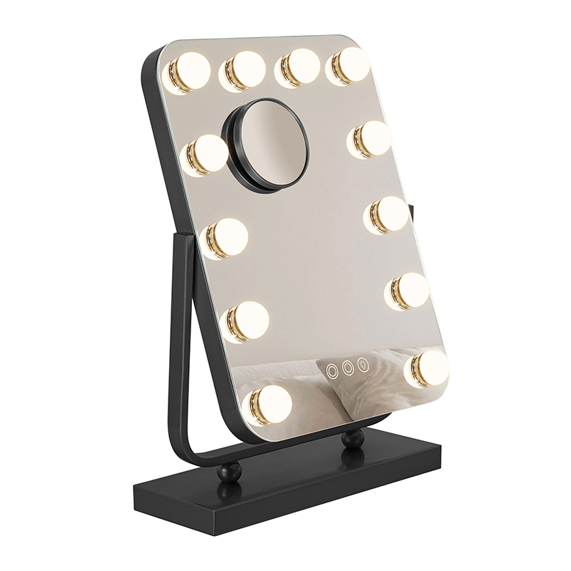 Hollywood Table Mirror with Led Light