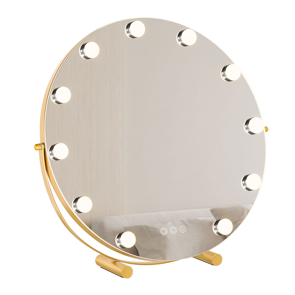 ML-1038B - Hollywood Led Table Mirror for Home & Hotel