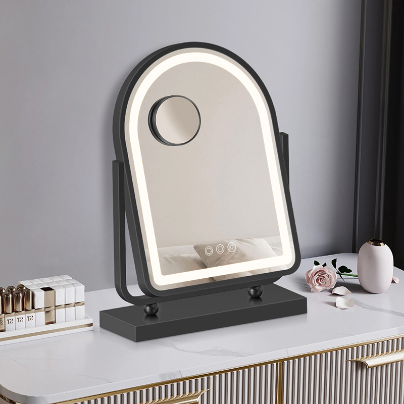 Cheap Led Makeup Mirror For Tabletop Custom 4 Color Style