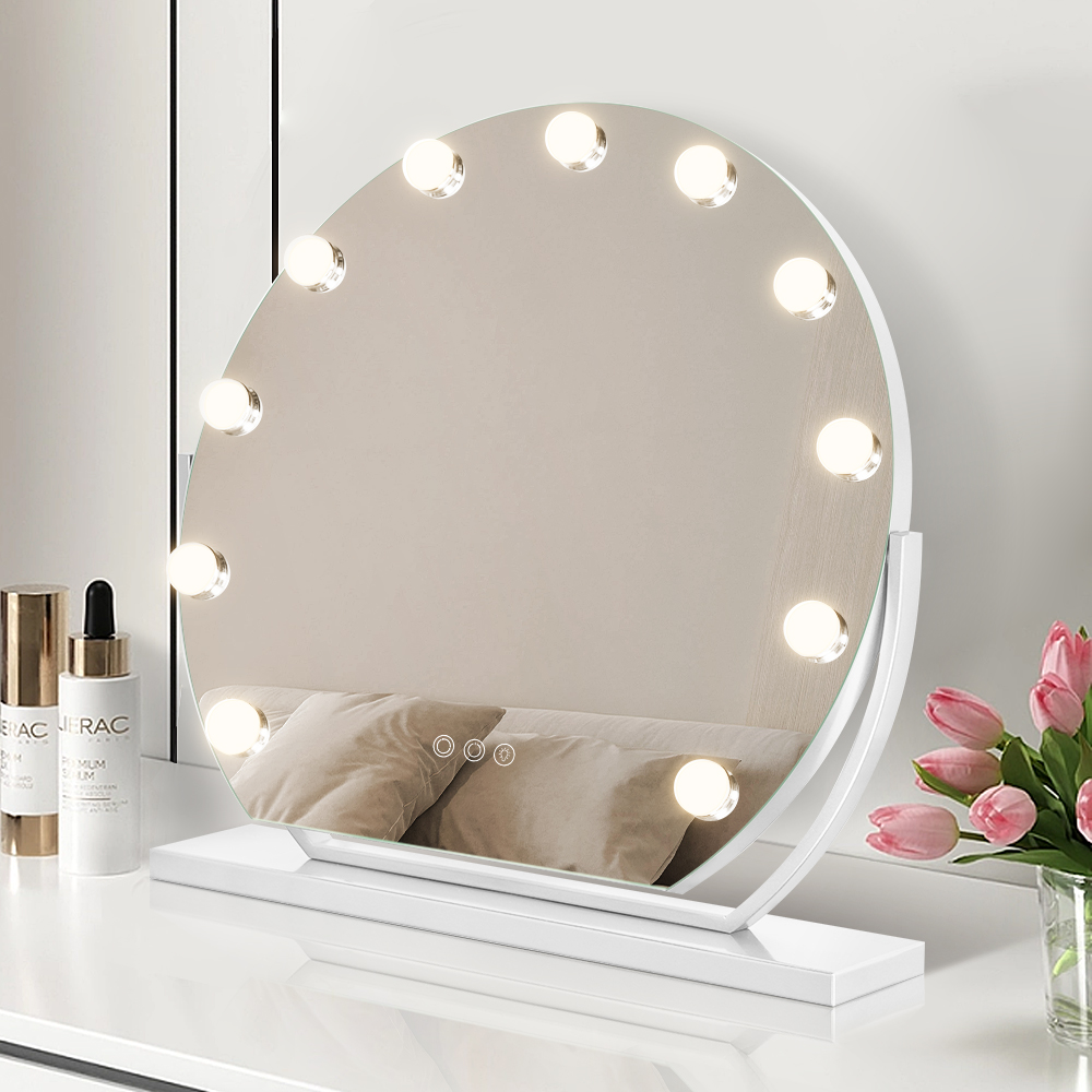 Dimmable Lighted Makeup Mirror