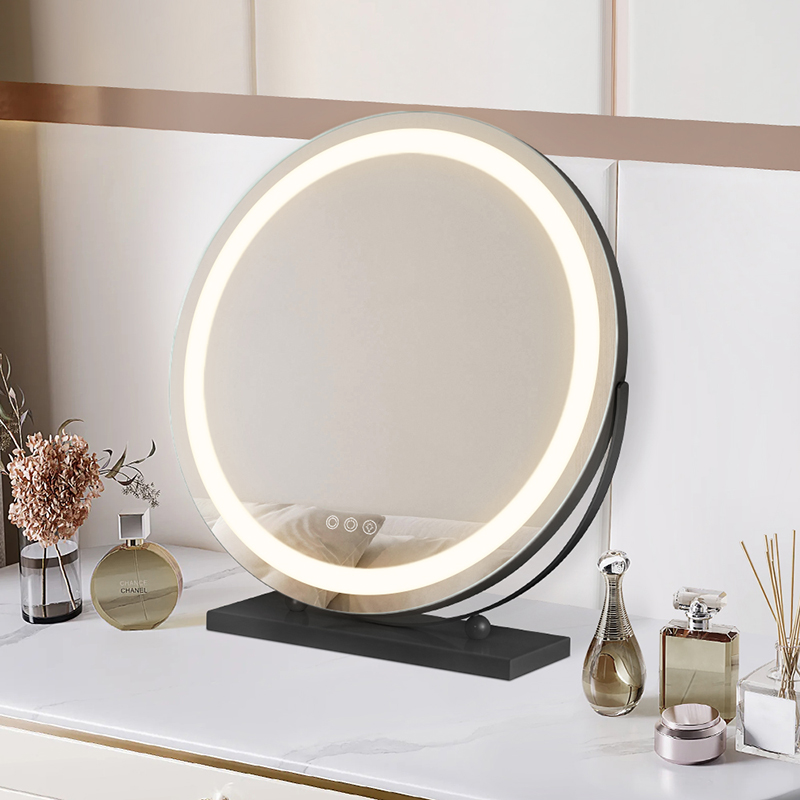 Semicircle Mini Makeup Mirror