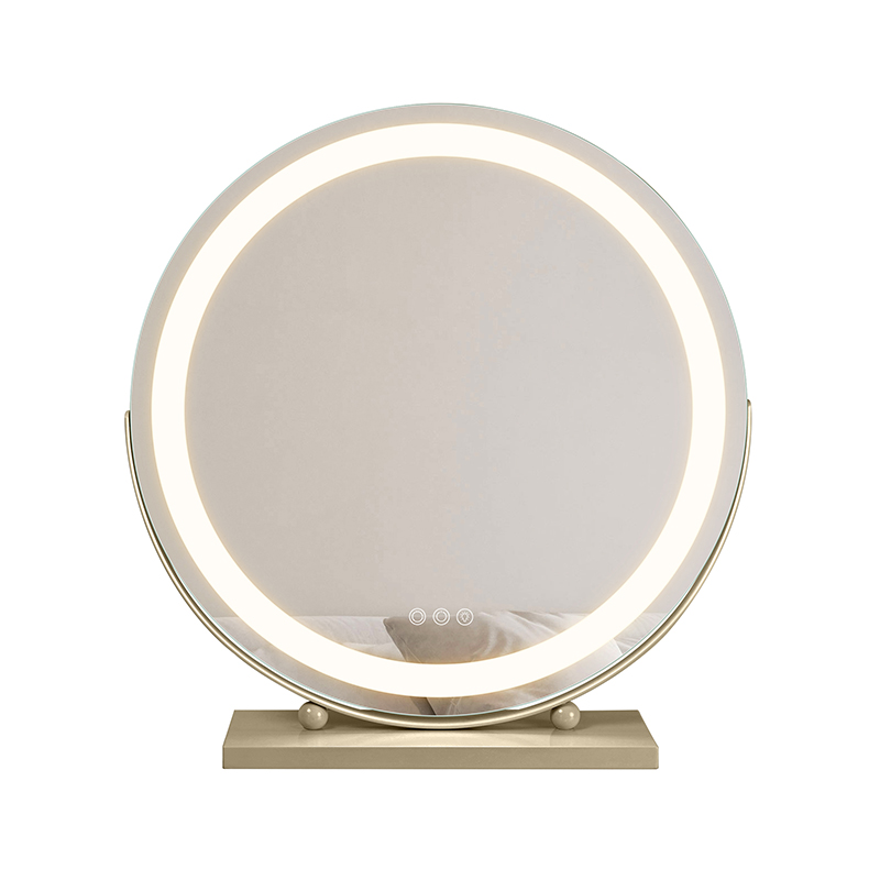 Semicircle Mini Makeup Mirror