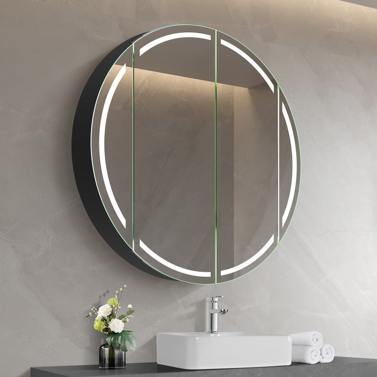 Bathroom Led Lighting Mirror Cabinet Varieties